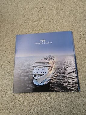 Discovery Princess Inaugural Season Photo Book - Light Blue Cover